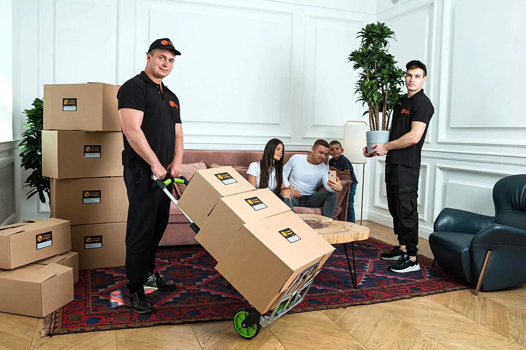 Переезд склада  в Астаны